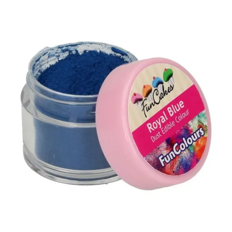 Clearance FUNCAKES Poudre comestible Bleu royal 2 g