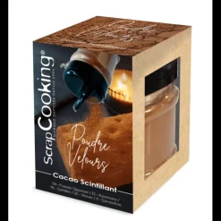 SCRAPCOOKING Poudre Velours Cacao Scintillant 80 g