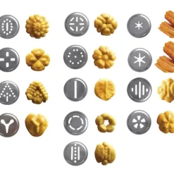 Sale IBILI Presse à Biscuit et Décors Aluminium 0,2 L