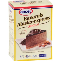 Hot ANCEL Préparation bavarois Alaska-Express Chocolat 1 kg