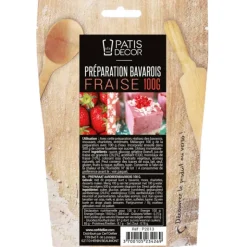 Best PATISDECOR Préparation Bavarois Gel Fraise 100 g Patisdécor