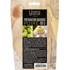 Outlet PATISDECOR Préparation Bavarois Gel Poire 100 g Patisdécor