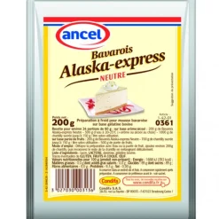 Hot ANCEL Préparation Bavarois Neutre Alaska Express 200g