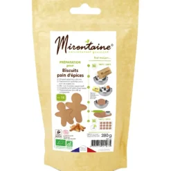 Clearance MIRONTAINE Préparation Biscuit Pain d'Épice Bio 280 g