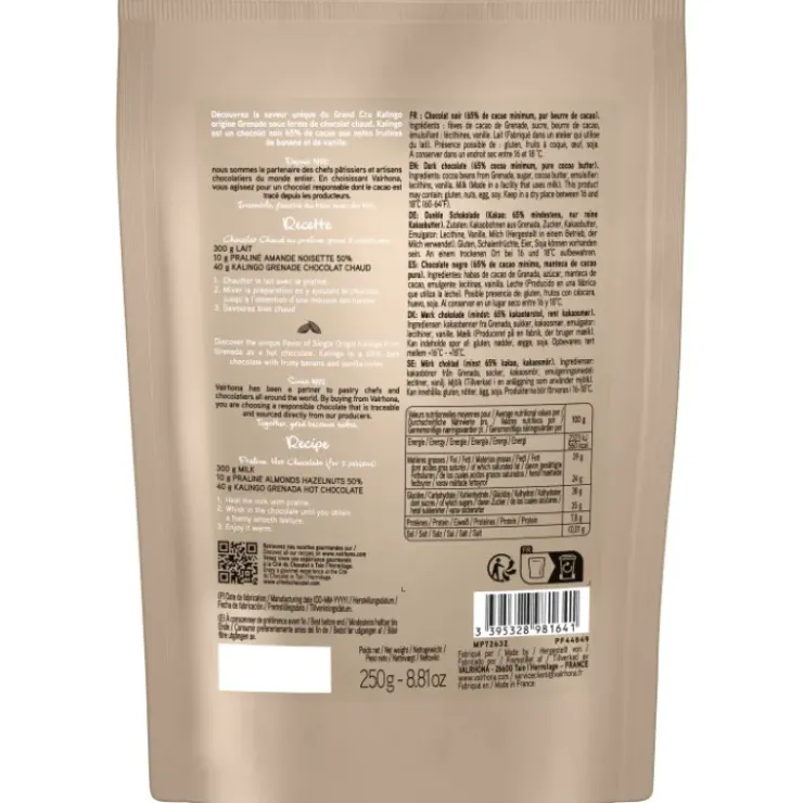 Clearance VALRHONA Préparation pour Chocolat Chaud 250 g