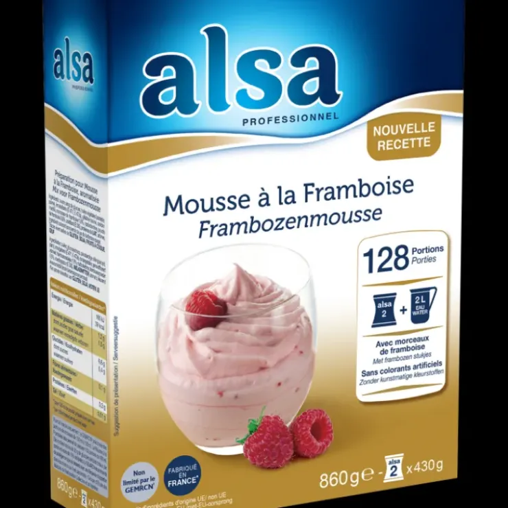 Online ALSA Préparation pour Mousse à la Framboise