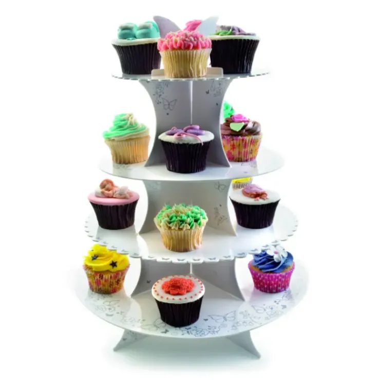 Clearance IBILI Présentoir à Cupcakes Carton Ø 34,5 cm x H 44 cm