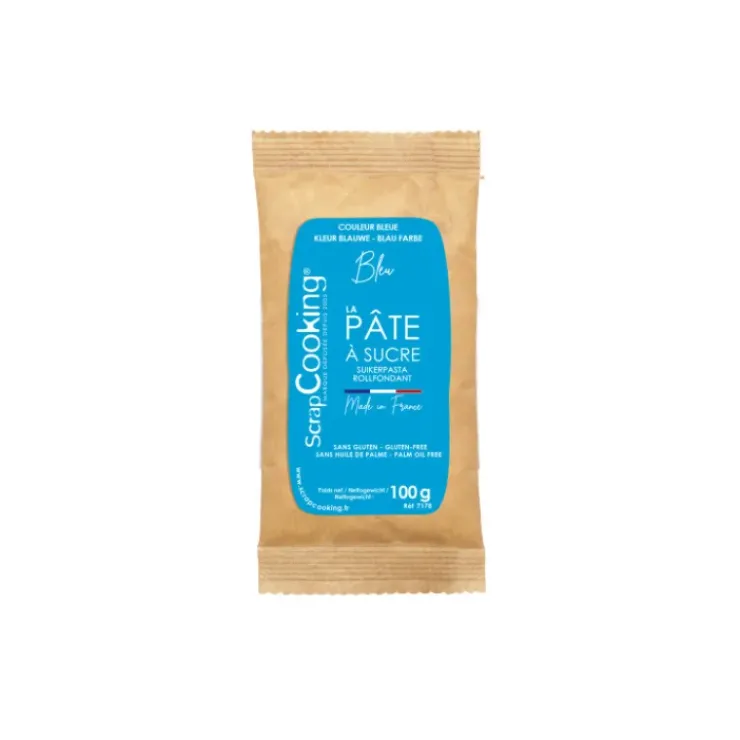 Discount SCRAPCOOKING Pâte à Sucre Bleu Foncé 100 g