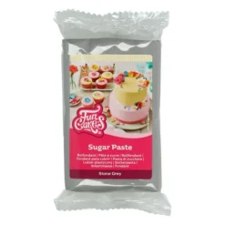 Outlet FUNCAKES Pâte à Sucre Gris pierre 250g