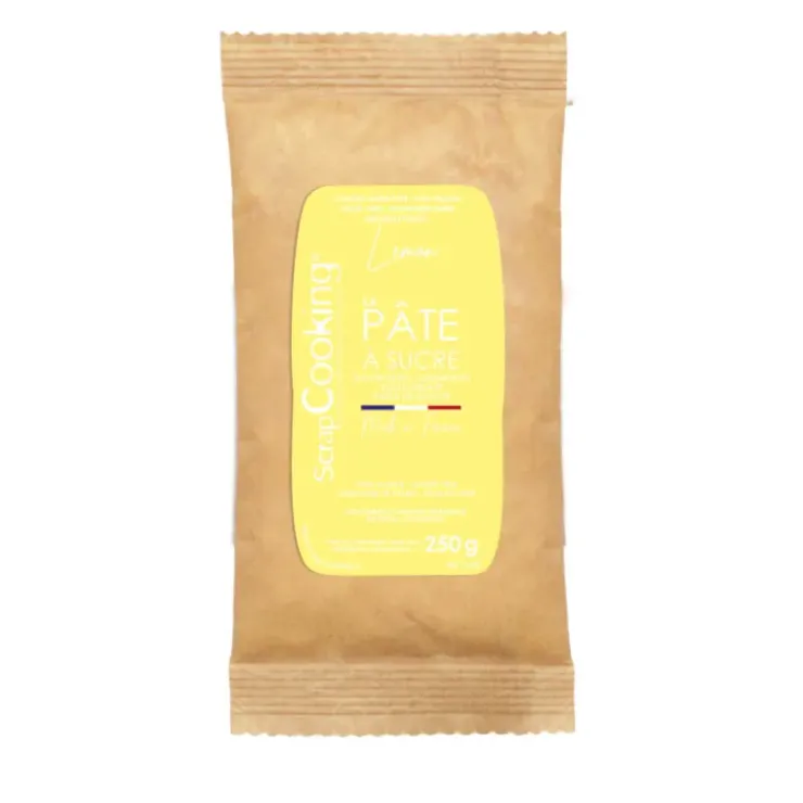 Online SCRAPCOOKING Pâte à Sucre Jaune Lemon Colorant Naturel 250 g