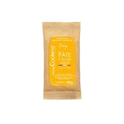 New SCRAPCOOKING Pâte à Sucre Orange 100 g