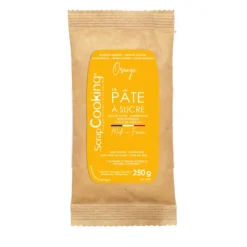 Discount SCRAPCOOKING Pâte à Sucre Orange Pastel 250 g