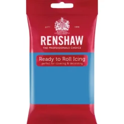 Clearance RENSHAW Pâte à Sucre Pro Bleu Turquoise 250g
