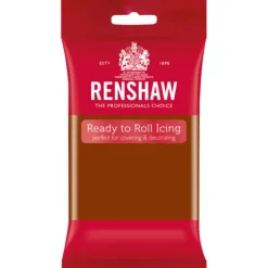 New RENSHAW Pâte à Sucre Pro Marron Foncé 250g