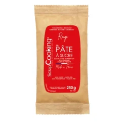 SCRAPCOOKING Pâte à Sucre Rouge 250 g
