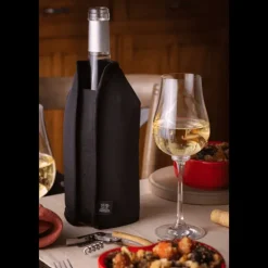 Discount PEUGEOT Rafraîchisseur de Bouteille Frizz Extensible Noir