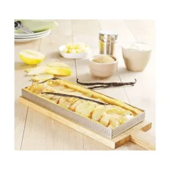 Clearance DE BUYER Rectangle perforé 28 x 11 cm de L'école Valrhona par