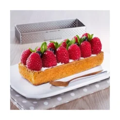 Sale DE BUYER Rectangle perforé 12 x 4 cm de L'école Valrhona par