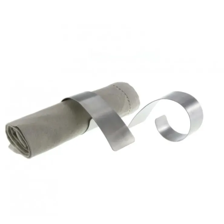 Online LEBRUN Rond de serviette inox Arabesque diamètre 4cm par (x4)