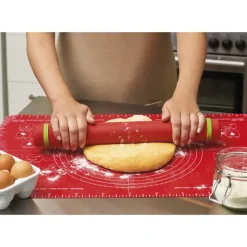 Clearance MASTRAD Rouleau à Pâtisserie ajustable rouge 41 cm