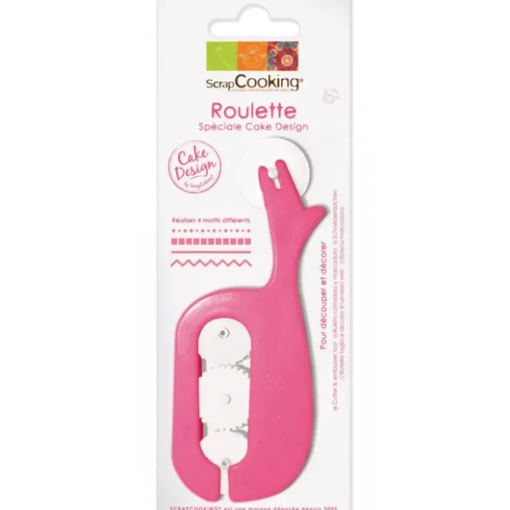 New SCRAPCOOKING Roulette pour Pâte à Sucre