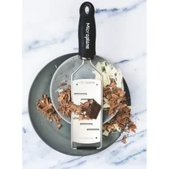 Hot MICROPLANE Râpe Coupe Large Gourmet Noir