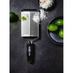 Discount MICROPLANE Râpe Double Lame Fine et Gros Grains Gourmet