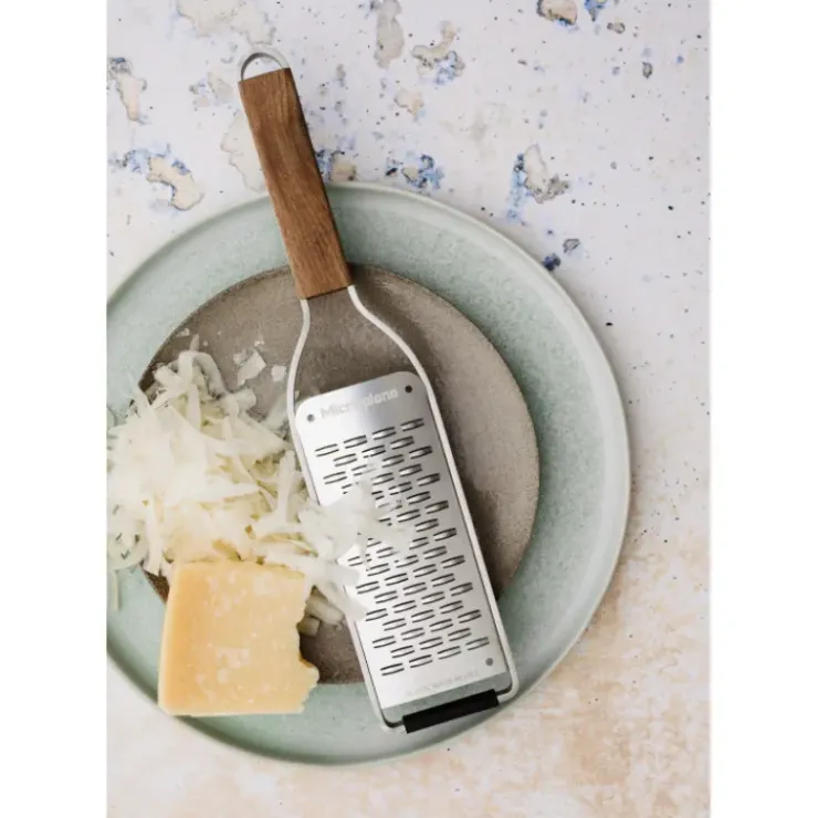 MICROPLANE Râpe Double Tranchant Master Manche en Bois