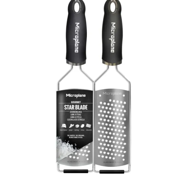 MICROPLANE Râpe Étoile Gourmet Noir