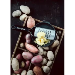 Outlet MICROPLANE Râpe Très Gros Grains Gourmet Noir