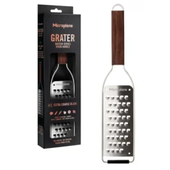 MICROPLANE Râpe Très Gros Grains Master Manche en Bois