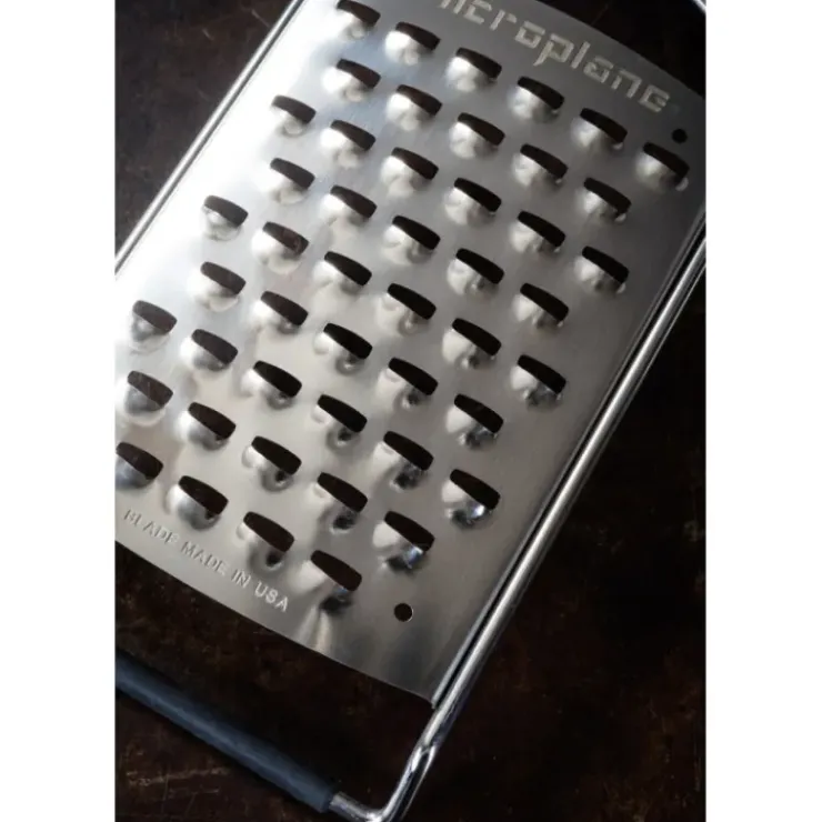 Clearance MICROPLANE Râpe Ultra Gros Grains Gourmet Noir