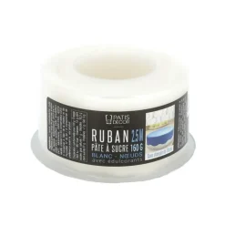 New PATISDECOR Ruban Pate à Sucre Nœuds 1,25 m x H 3 cm (x2) Patisdécor