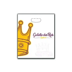 Clearance CUISINEADDICT Sac à Galette Ingraissable 23x29cm Motif Couronne x100
