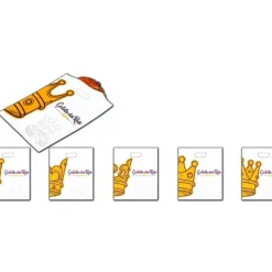 Best CUISINEADDICT Sac à Galette Ingraissable 26x31cm Motif Couronne x100