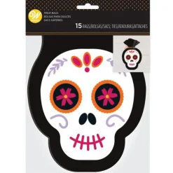 Best WILTON Sachet Bonbon Crâne Halloween (x15)