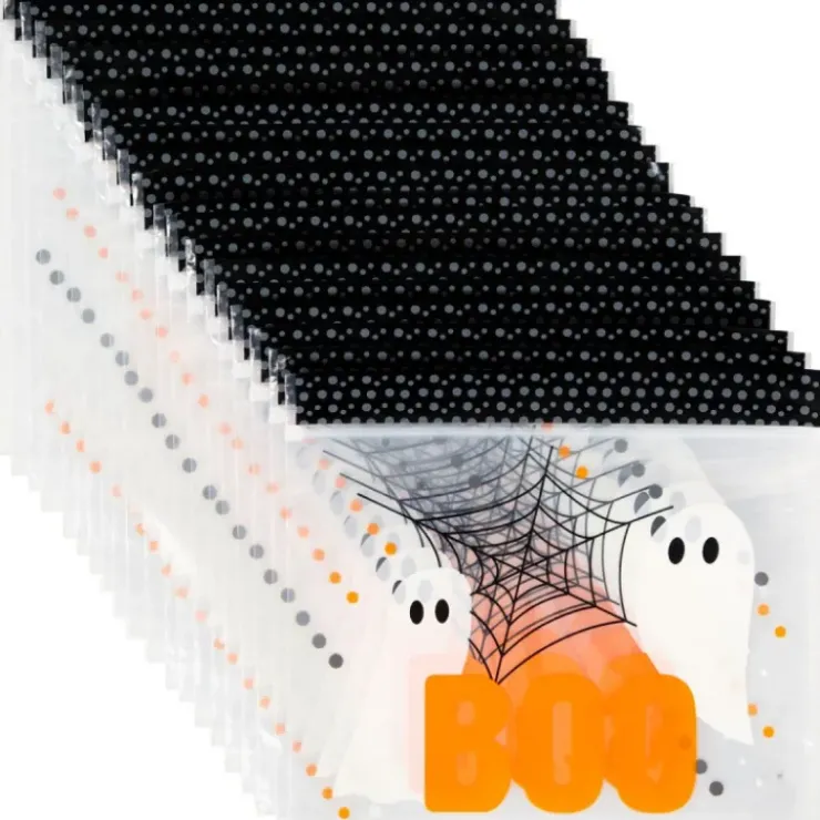 Hot WILTON Sachet Bonbon Fantômes Boo 20 x 17 cm (x20)