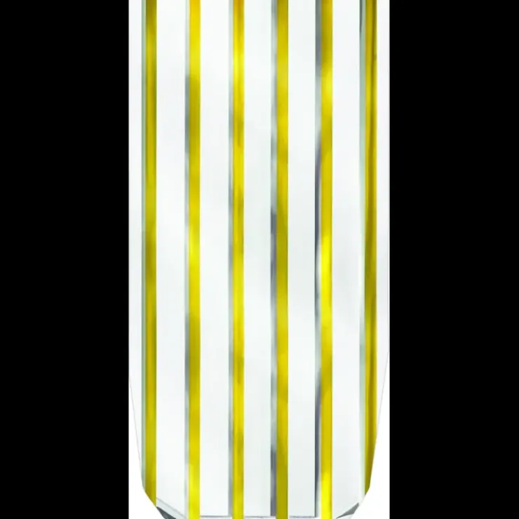 CUISINEADDICT Sachet Bonbon Or avec Fond Carton 17 x 32 cm (x100)