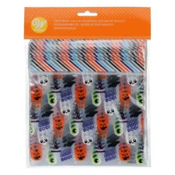 Outlet WILTON Sachet Bonbon Transparent Halloween (x20)