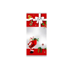 Discount CUISINEADDICT Sachet Confiserie 12x26cm Père Noël et sa Hotte (x100)