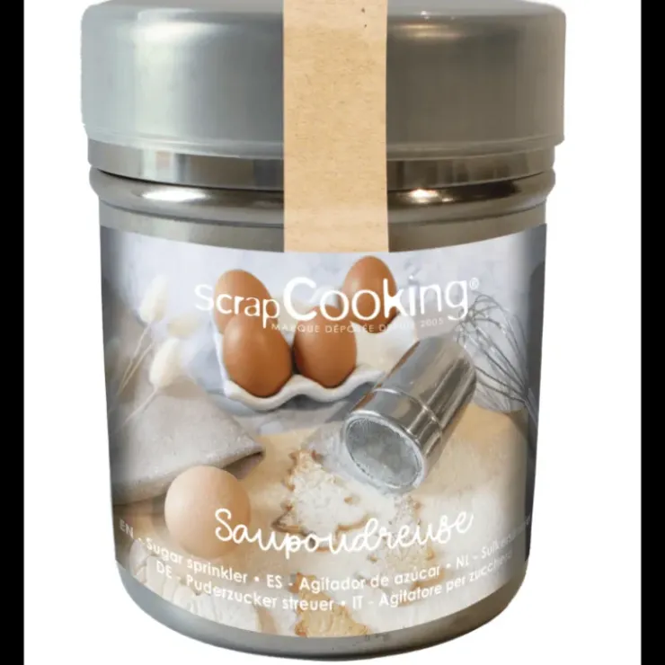 SCRAPCOOKING Saupoudreuse Maille Fine 80 g