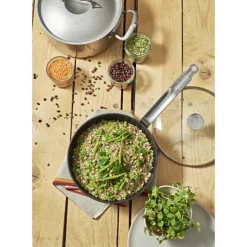 Clearance DE BUYER Sauteuse Bombée Anti Adhésive Ø 24 cm Choc Intense