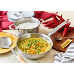 Best DE BUYER Sauteuse Bombée Inox Ø 24 cm Alchimy