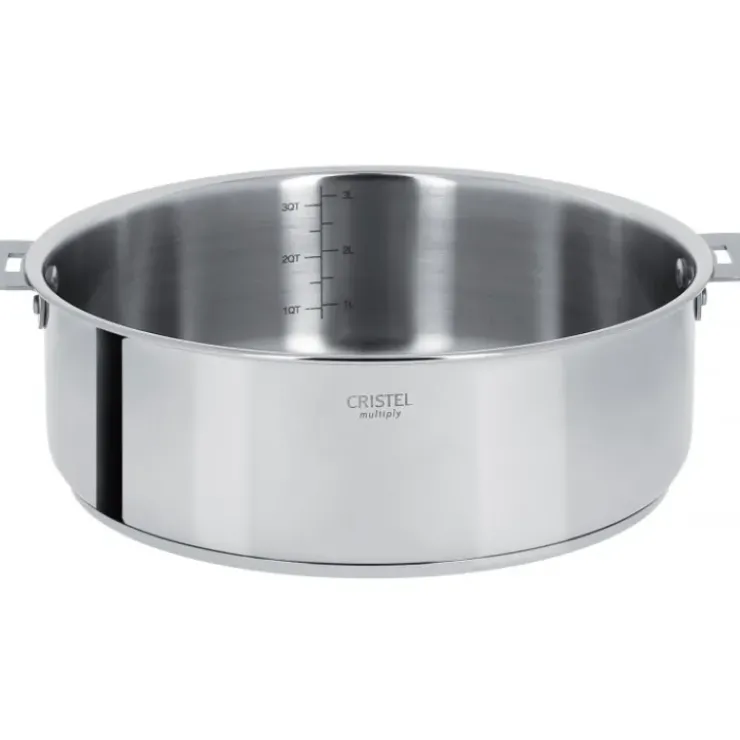 Online CRISTEL Sauteuse Casteline Ø 26 cm Manche Amovible Inox