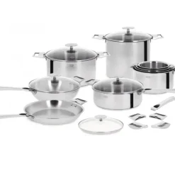 New CRISTEL Sauteuse Casteline Ø 24 cm Manche Amovible Inox