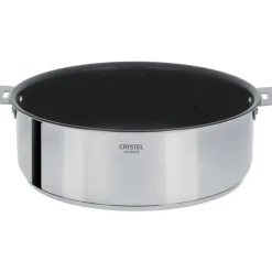 Clearance CRISTEL Sauteuse Casteline Ø 24 cm Manche Amovible Anti-Adhésive Inox