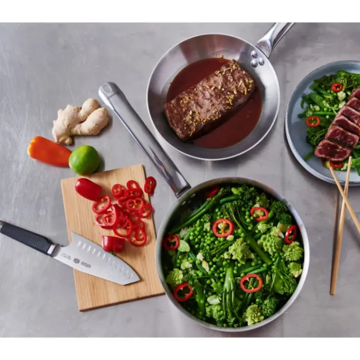 Discount DE BUYER Sauteuse Droite Inox Ø 28 cm Alchimy