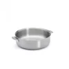 DE BUYER Sauteuse Droite Inox Amovible Ø 24 cm Alchimy Loqy