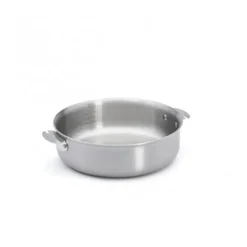 DE BUYER Sauteuse Droite Inox Amovible Ø 24 cm Alchimy Loqy