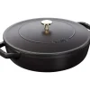 Discount STAUB Sauteuse en Fonte Chistera 28 cm Noir